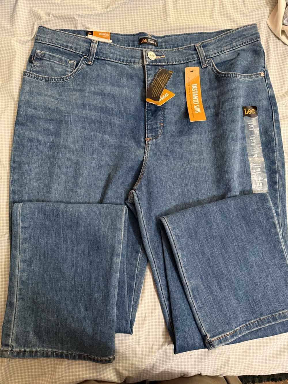 NWT LEE classic Fit straight leg jeans